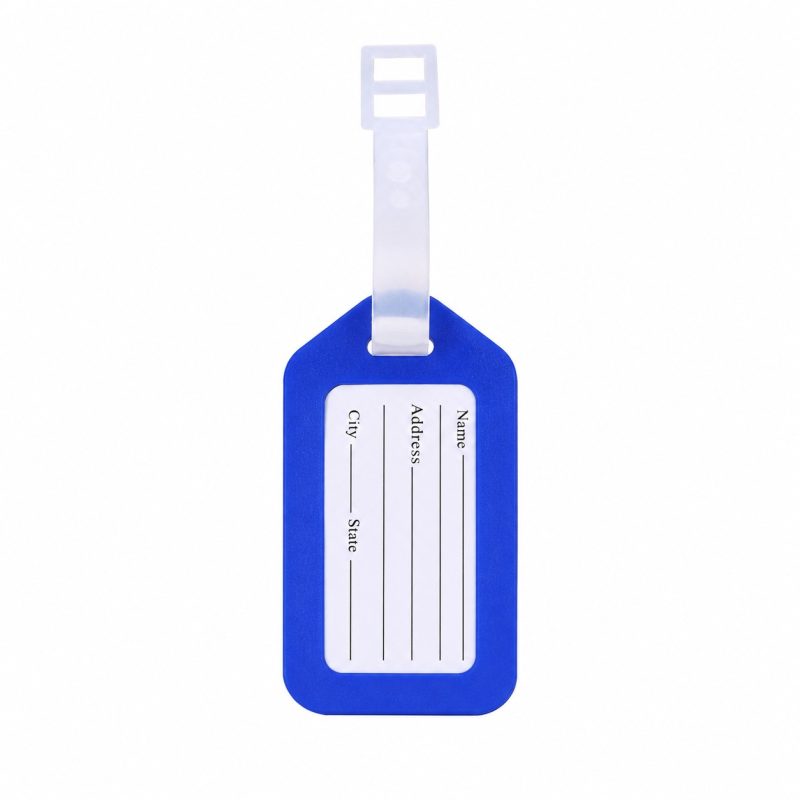 Custom Plastic Suitcase Travel Name Tag - 7