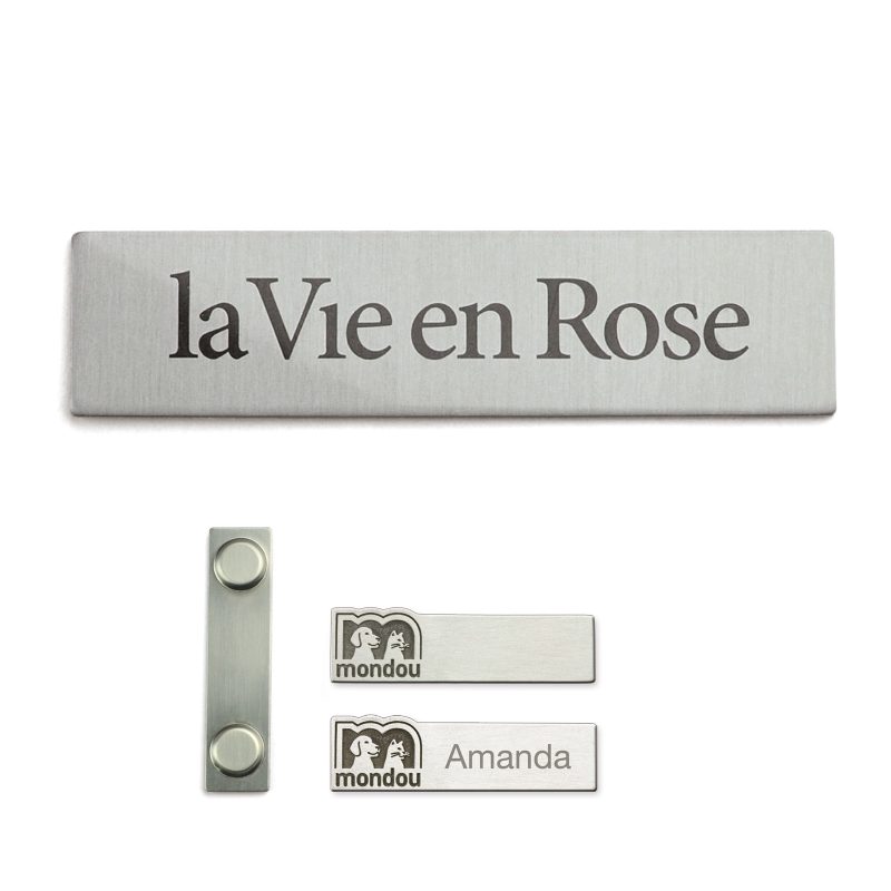 Custom Shaped Name Tag (Domestic)