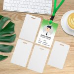 Customizable Digital ID Credential Badge with Matte Finish - 2