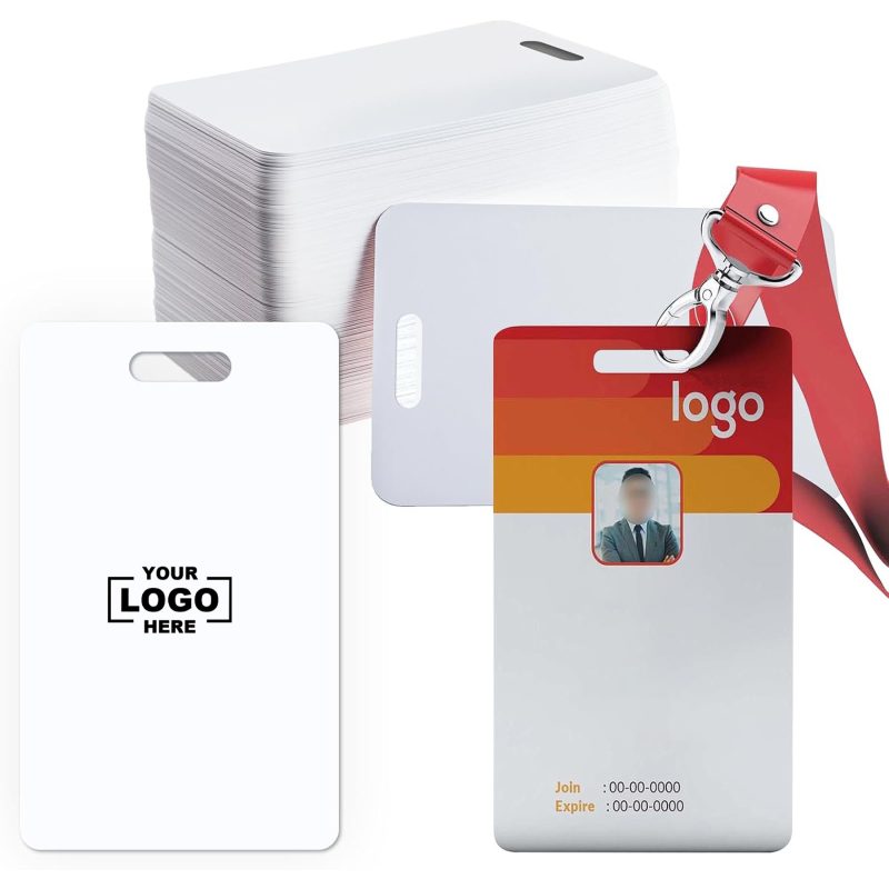 Customizable Digital ID Credential Badge with Matte Finish