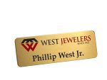 Digitally Printed Metal Name Badge - 3