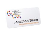 Digitally Printed Metal Name Badge - 8