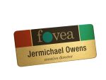 Digitally Printed Metal Name Badge - 9