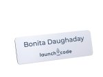 Digitally Printed Plastic Name Badge - 4