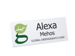 Digitally Printed Plastic Name Badge - 9