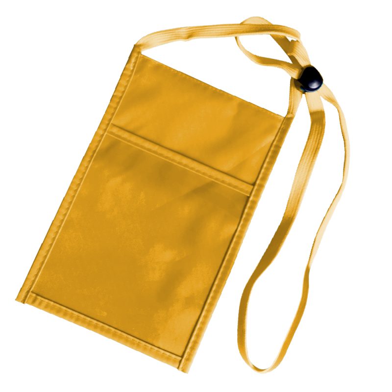 Double Clear Window Trade Show Neck Wallet - 3