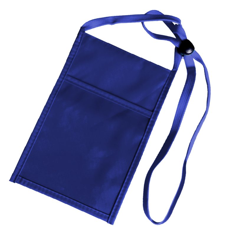 Double Clear Window Trade Show Neck Wallet - 5
