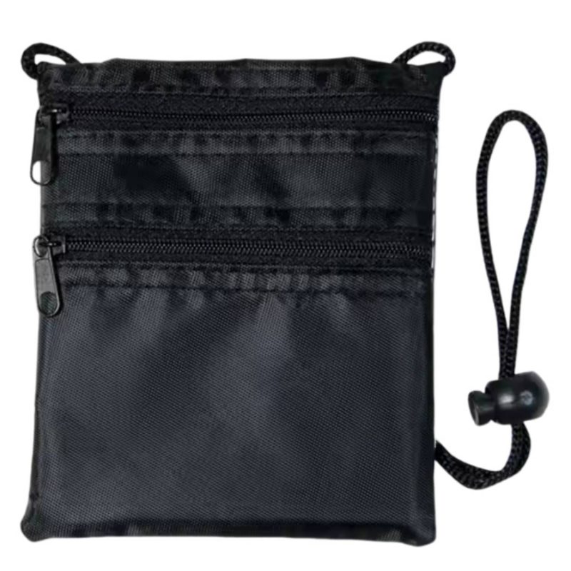 Dual Zip Travel Neck Wallet - 2