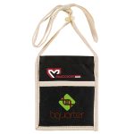 Eco Canvas Convention Neck Wallet - 1