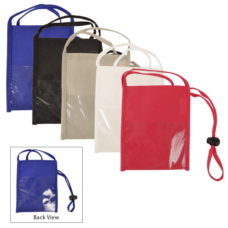 Eco-friendly Non-Woven Neck Wallet - 1
