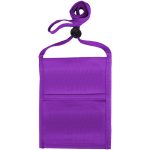 Economy Single Pocket Neck Wallet - 7