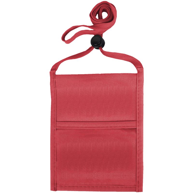 Economy Single Pocket Neck Wallet - 8