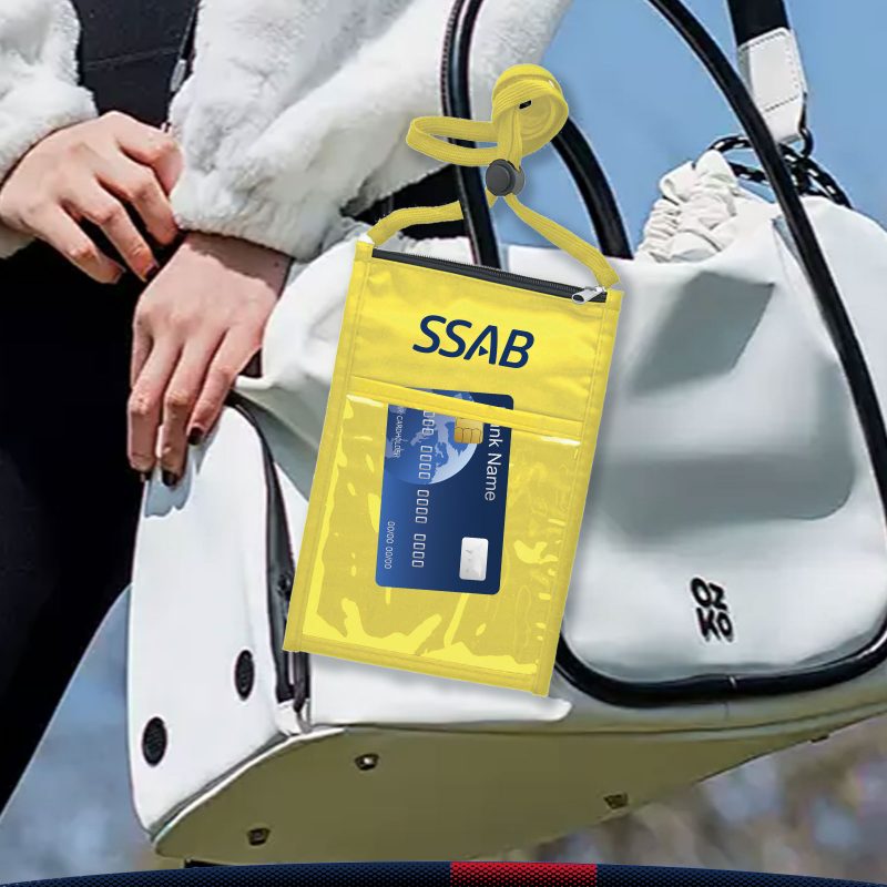 Eorsa Double Pouch Neck Wallet - 2