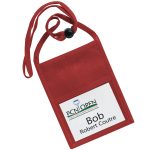 Front Clear Window w/Back Double Pocket Neck Wallet - 1