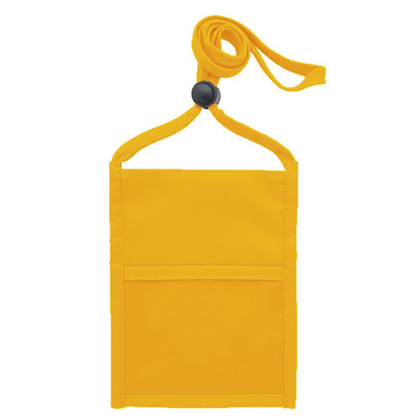Front Clear Window w/Back Double Pocket Neck Wallet - 5