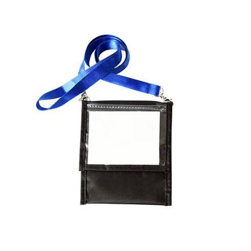 Front Flap Pocket Neck Wallet With Six Pockets - 1