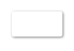 Full Color 50 Mil Name Badge (1.5"X3") Rectangle - 1