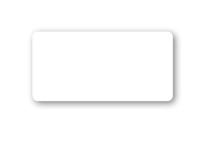 Full Color 50 Mil Name Badge (1.5"X3") Rectangle - 1