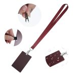 Full Color Matte PVC Event Credential Badge with Optional Custom Lanyard - 1