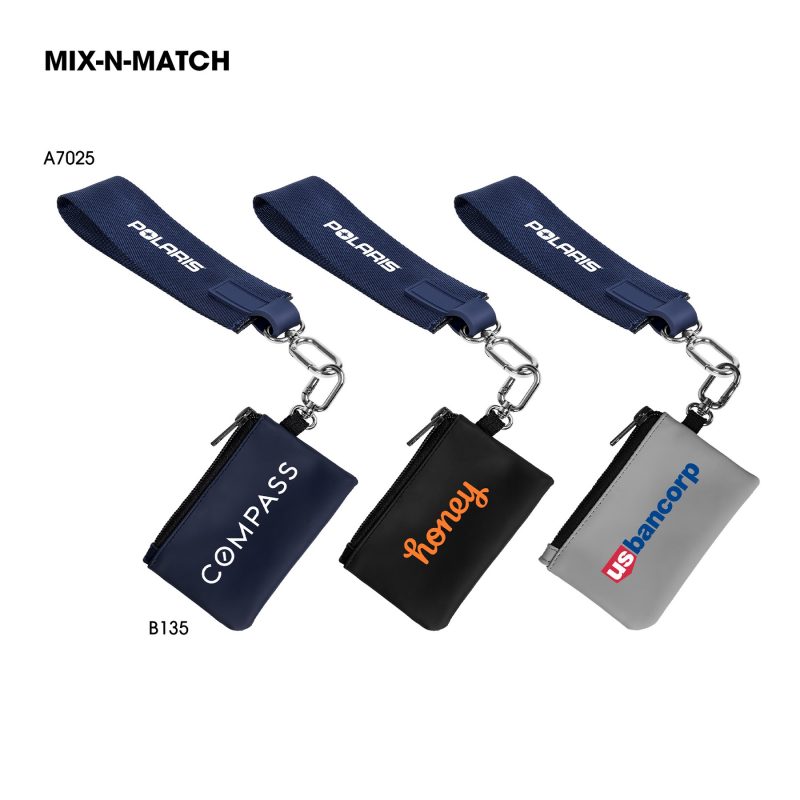 Grab & Go Webbing Wristlet with Carabiner (Factory Direct) 10-12 Weeks - 9