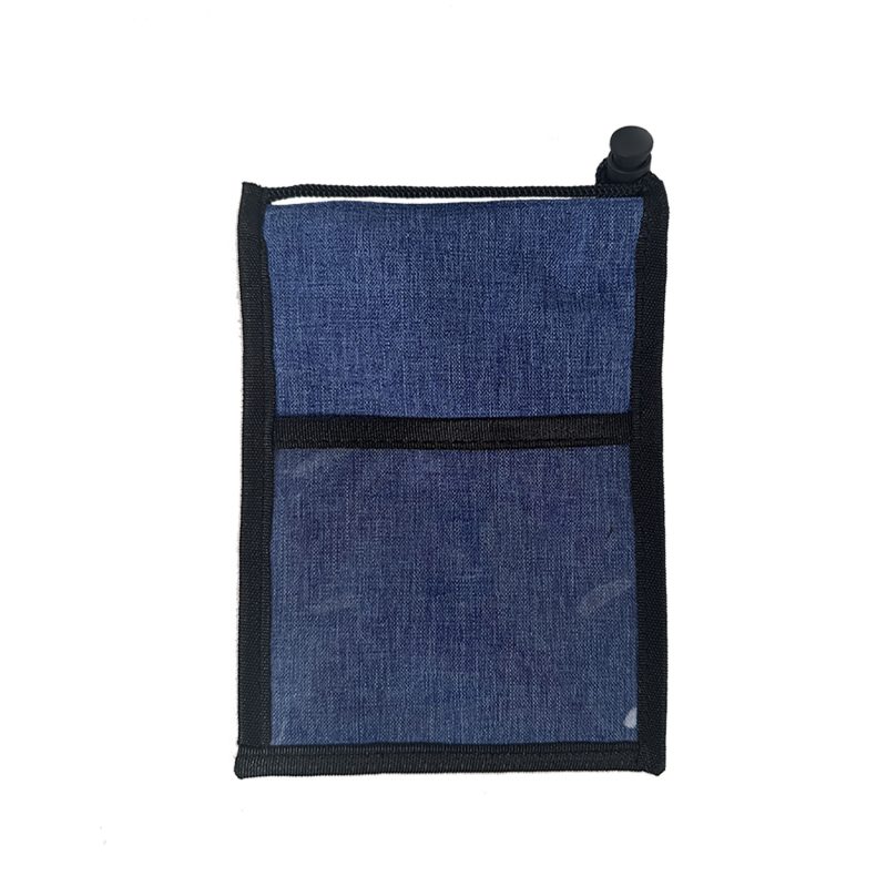 Heathered Neck Wallet Badge Holder - 1