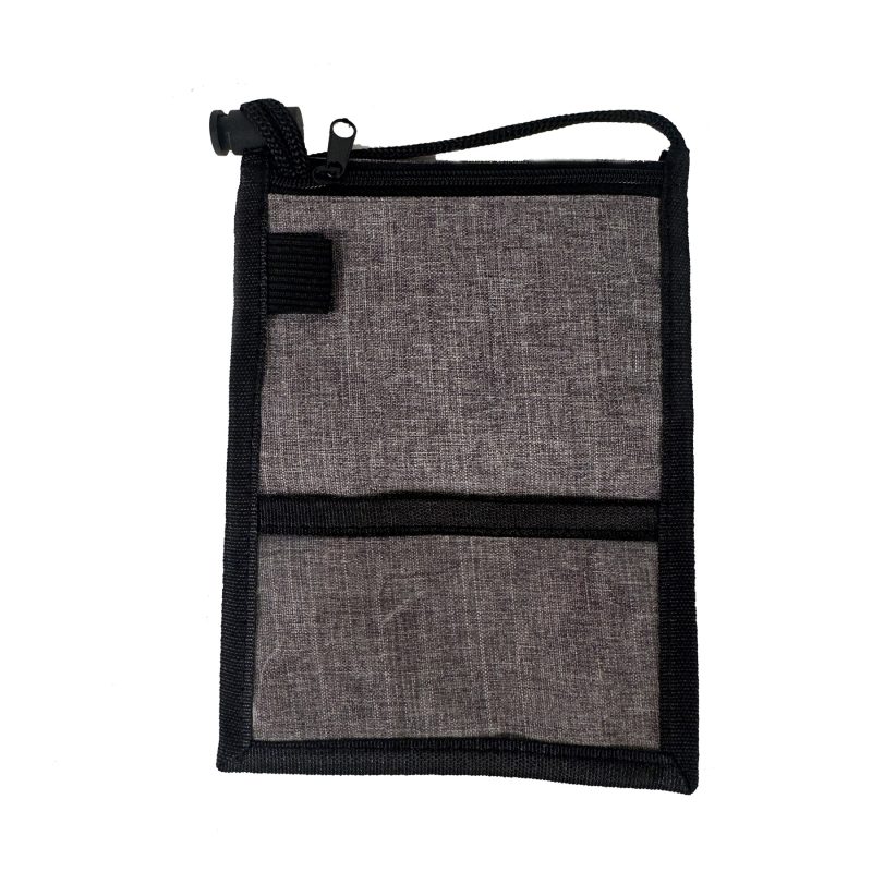 Heathered Neck Wallet Badge Holder - 6
