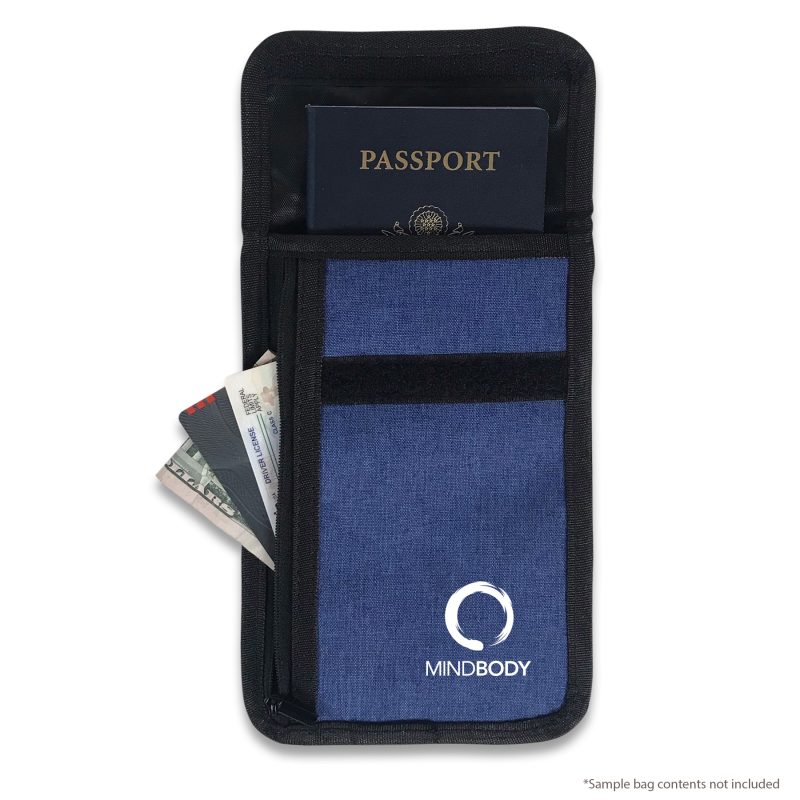 Heathered Travel Neck Wallet - 2