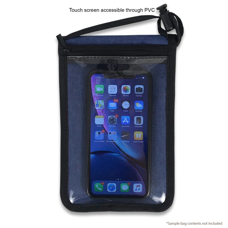 Heathered Travel Neck Wallet - 4