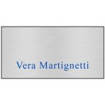 Hollywood Plastic Name Badge (Standard Size 1-1/2" x 3") - 2