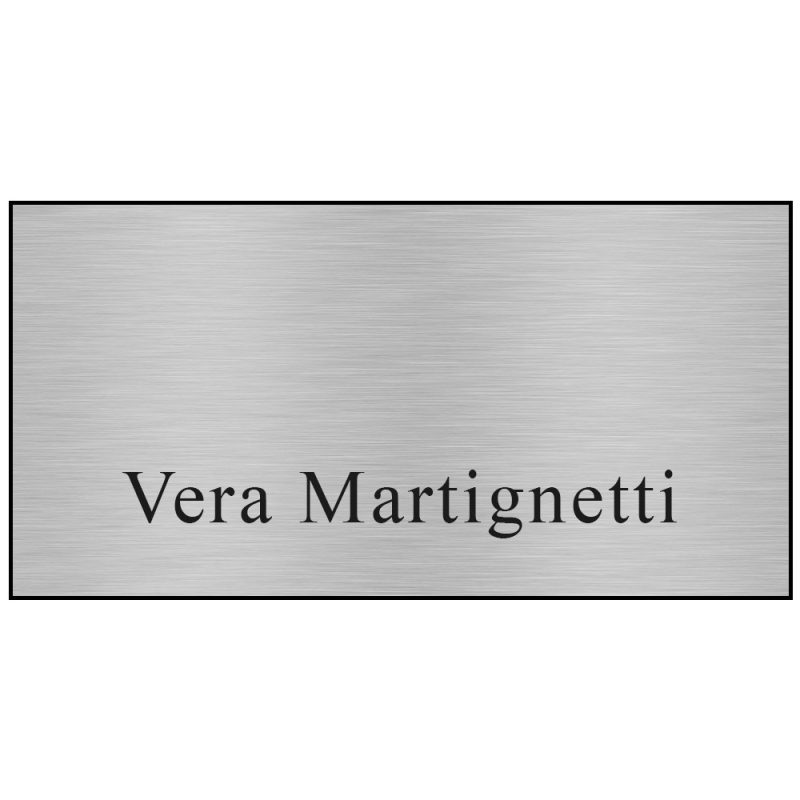 Hollywood Plastic Name Badge (Standard Size 1-1/2" x 3") - 4