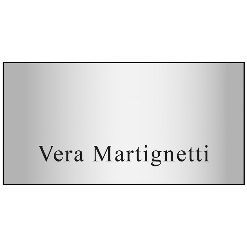 Hollywood Plastic Name Badge (Standard Size 1-1/2" x 3") - 7