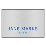 Hollywood Plastic Name Badge (Standard Size 2" x 3") - 2