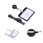 Horizontal Name Tag Badge ID Holders with Lanyard