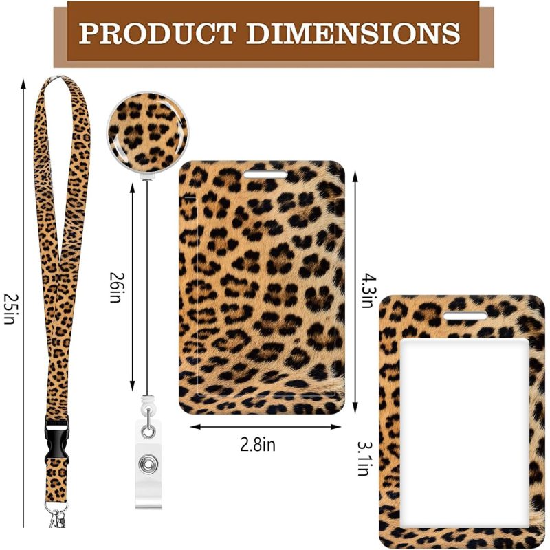 ID Name Tag Work Badge Holder - 4