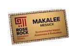 Jeweled Frame Name Badge - 3