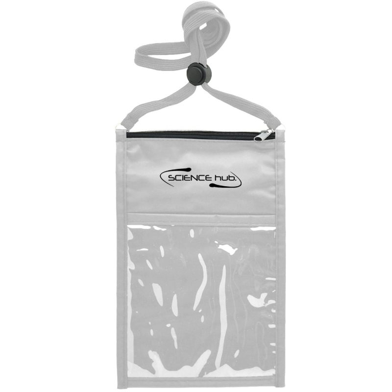 Large Double Pouch Neck Wallet - 2