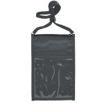 Large Double Pouch Neck Wallet - 7