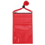 Large Double Pouch Neck Wallet - 6