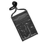 Large Double Pouch Neck Wallet - 1