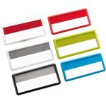 Large Plastic Reuseable Name Tag - 1