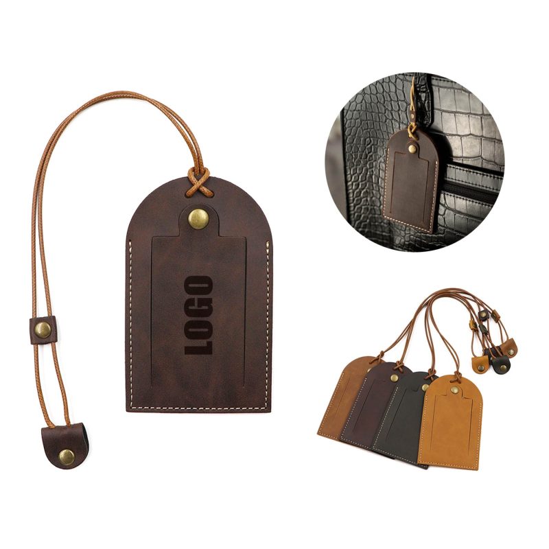 Leather-Travel-Bag-Name-Tag-SRNHZZ066 Leather Travel Bag Name Tag