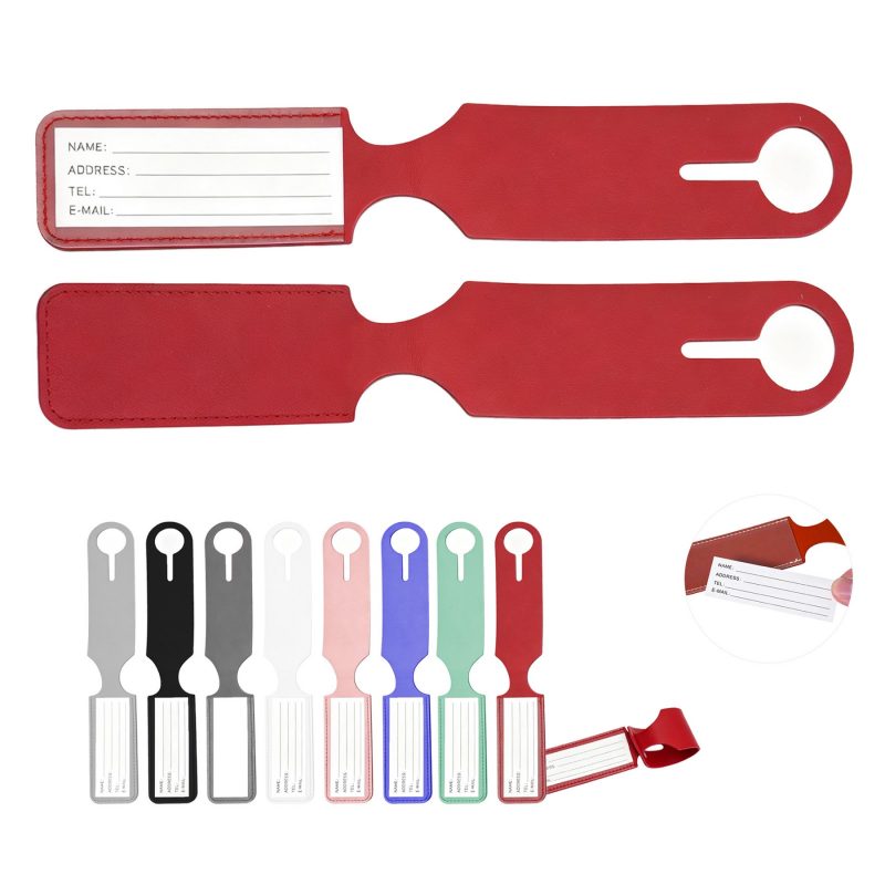 Long Strip PU Luggage Name Tag - 1