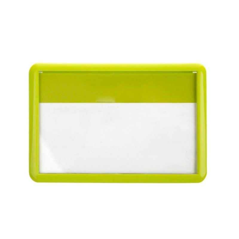 Medium Plastic Reuseable Name Tag - 2