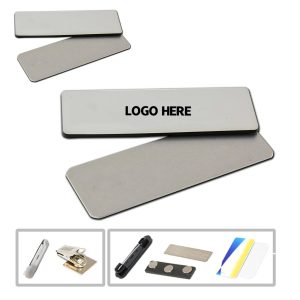 Metallic Name Tag