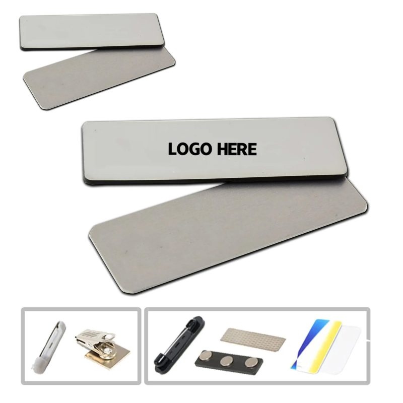 Metallic Name Tag