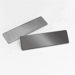 Metallic name tag. - 3