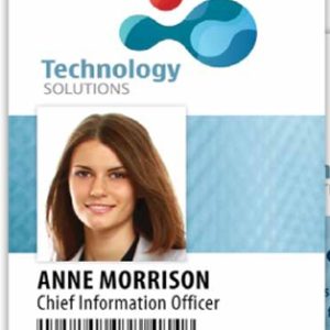 Minneapolis Plastic Name Badge (Standard Size 2-1/8" x 3-3/8"