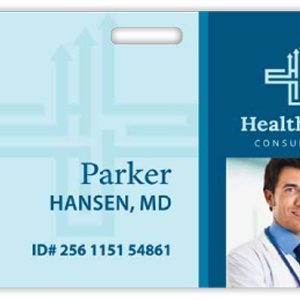 Minneapolis Plastic Name Badge (Standard Size 3 3/8" x 2 1/8"