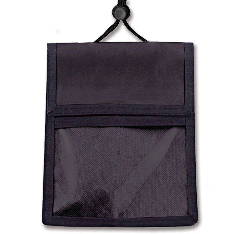 Multi-Pocket Credential Wallets with Black Trim - 1
