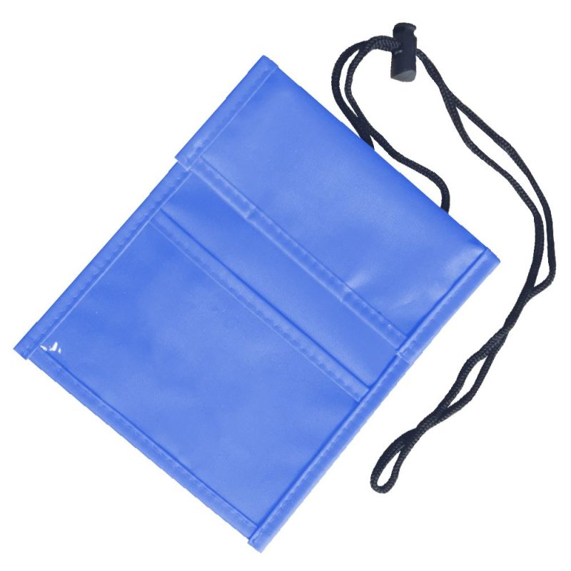 Multi Pocket Neck Wallet w/Flap Pocket - 1